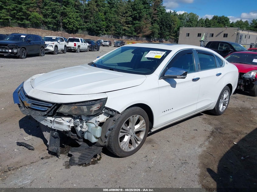 2014 Chevrolet Impala, Front End, IAAI, VIN 2G1115SLXE9114034 — photo 2