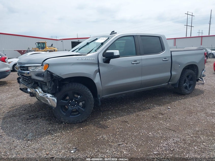 Vin: 1gcpaced3pz227357, lot: 46468251, chevrolet silverado 1500 2wd  short bed lt 20232