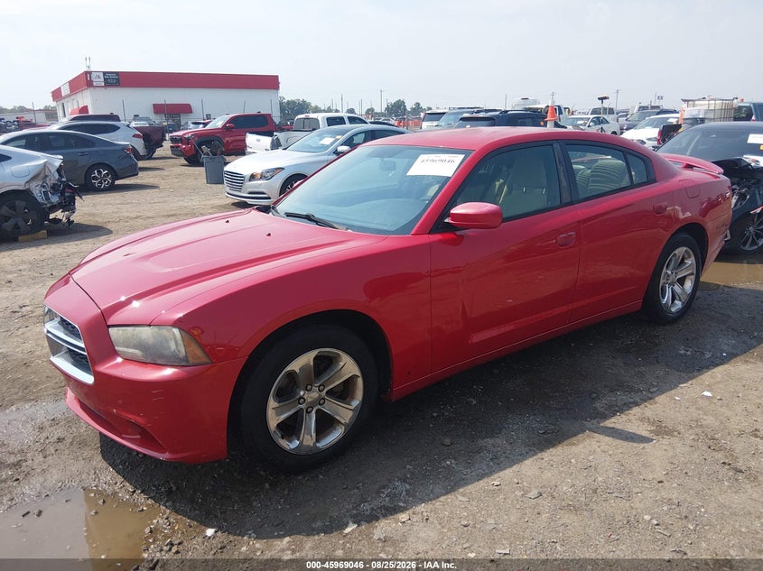 2013 Dodge Charger, Flood, IAAI, VIN 2C3CDXBG9DH550081 — photo 2