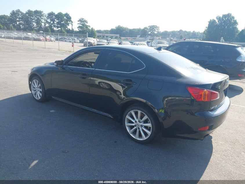 2009 LEXUS IS 250 auction photo 3