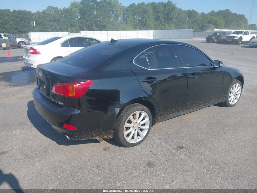2009 LEXUS IS 250 auction photo 4