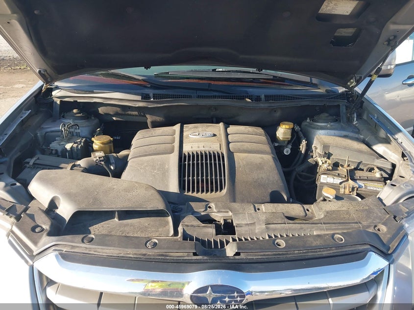 2008 SUBARU TRIBECA SPORT UTILITY VEHICLE 3.6L H-6 DOHC, VVT, REGULAR , 256HP