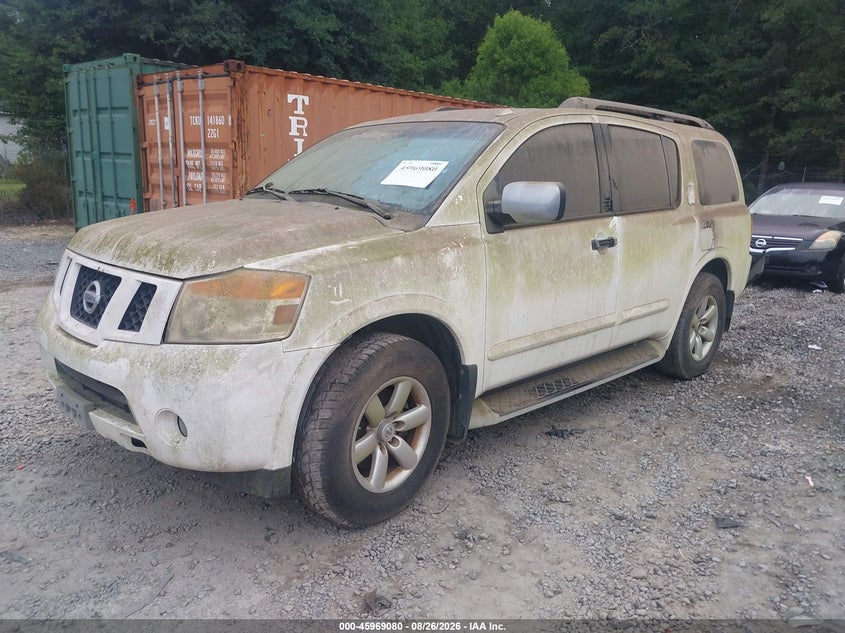 2011 Nissan Armada, Обычный износ, IAAI, VIN 5N1BA0ND3BN615421 — фото 2