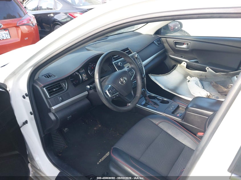 2016 TOYOTA CAMRY SEDAN 2.5L I-4 DOHC, VVT, 156HP