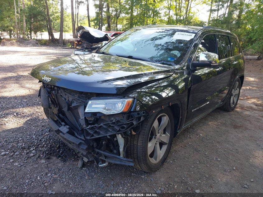 2014 Jeep Grand Cherokee, Front End, IAAI, VIN 1C4RJFCT3EC233227 — photo 2
