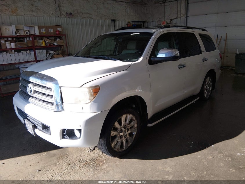 2008 Toyota Sequoia, Ходовая, IAAI, VIN 5TDBY67A78S006261 — фото 2
