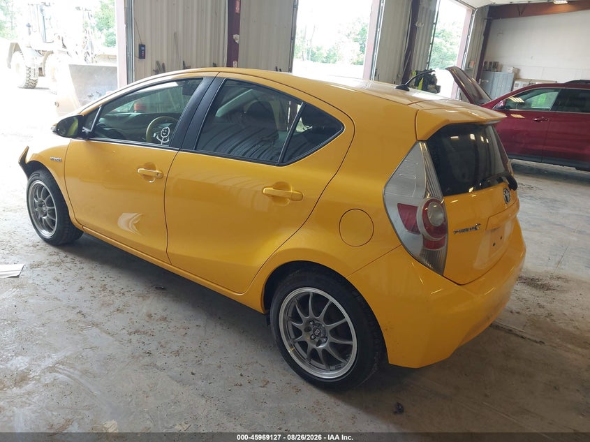 Vin: jtdkdtb3xe1079412, lot: 46468346, toyota prius c two 20143