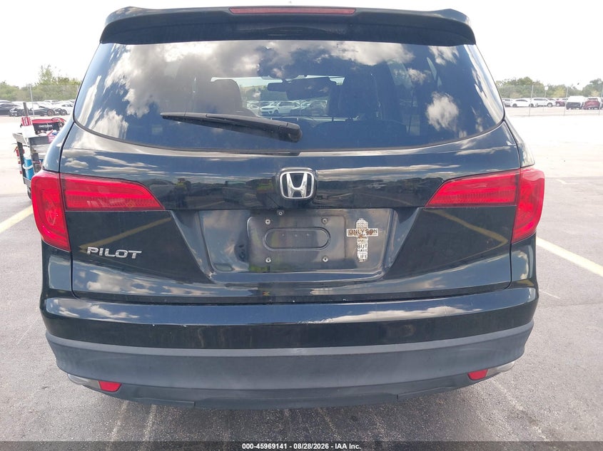 HONDA PILOT 2017 VIN 5FNYF5H58HB030049