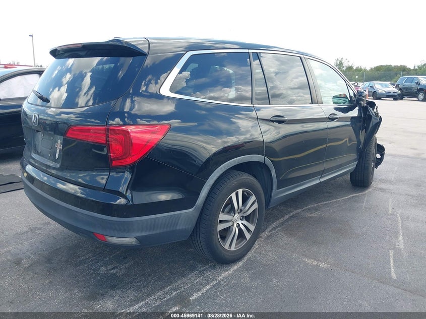 Vin: 5fnyf5h58hb030049, lot: 46468360, honda pilot ex-l 20174