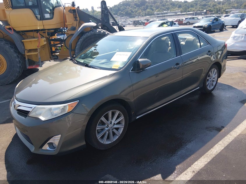 2014 Toyota Camry, Rear, IAAI, VIN 4T4BF1FK4ER377342 — photo 2