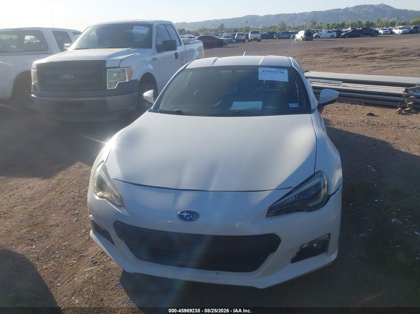 SUBARU BRZ 2016 VIN JF1ZCAC16G8600919