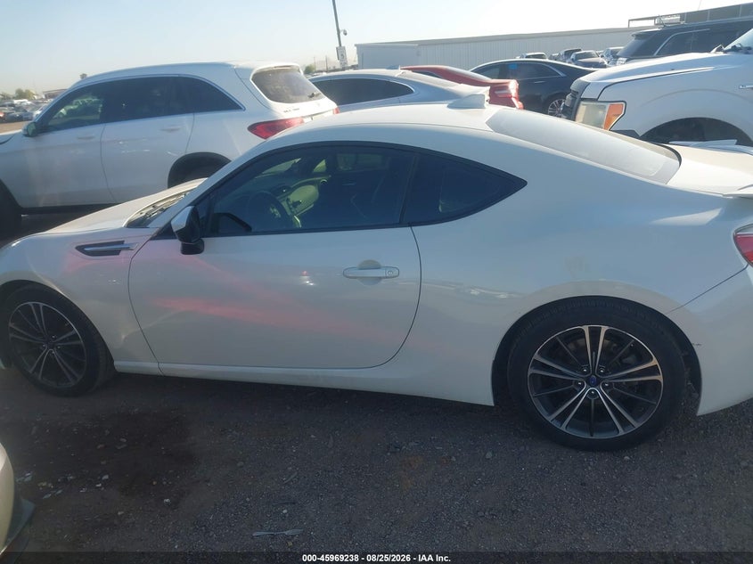 SUBARU BRZ 2016 VIN JF1ZCAC16G8600919