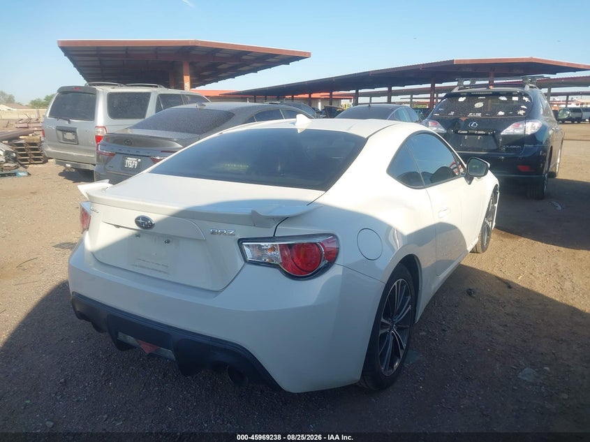 2016 SUBARU BRZ auction photo 4