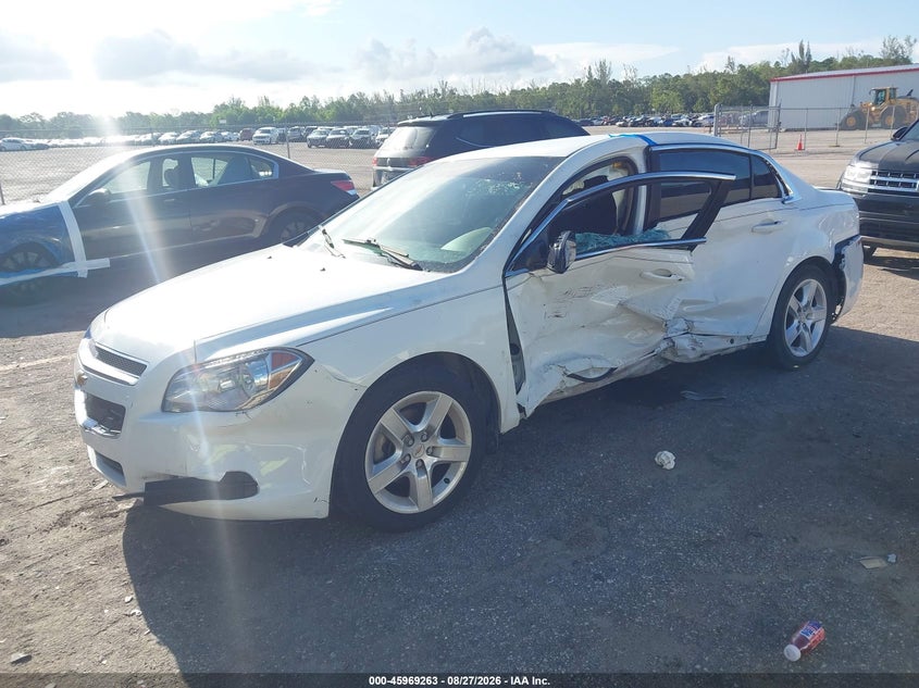 2011 Chevrolet Malibu, Rear, IAAI, VIN 1G1ZB5E10BF343755 — photo 2