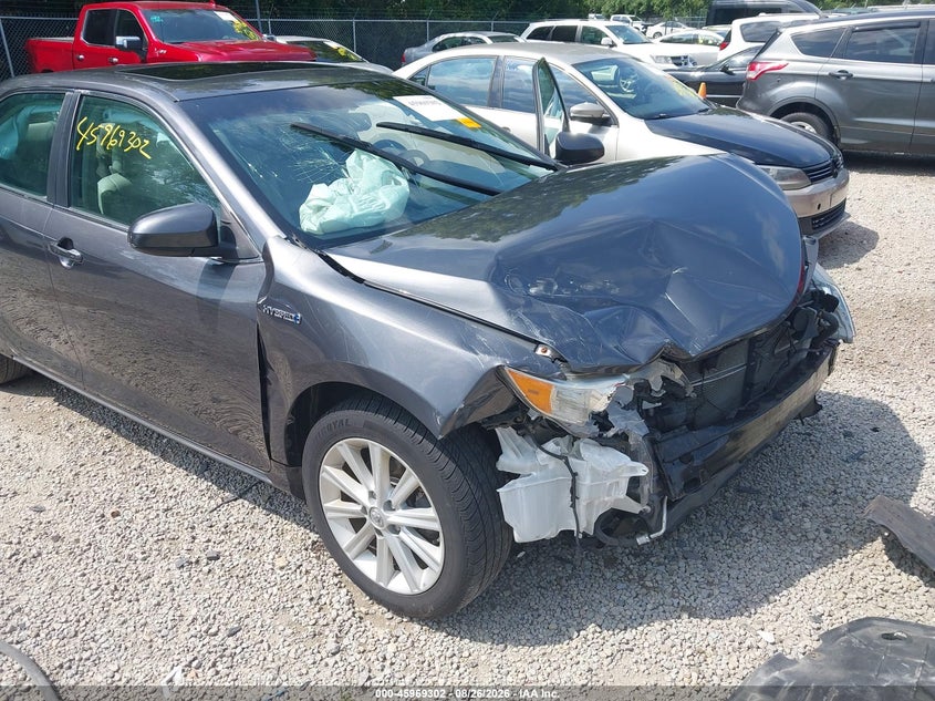 TOYOTA CAMRY HYBRID 2014 VIN 4T1BD1FK0EU112921