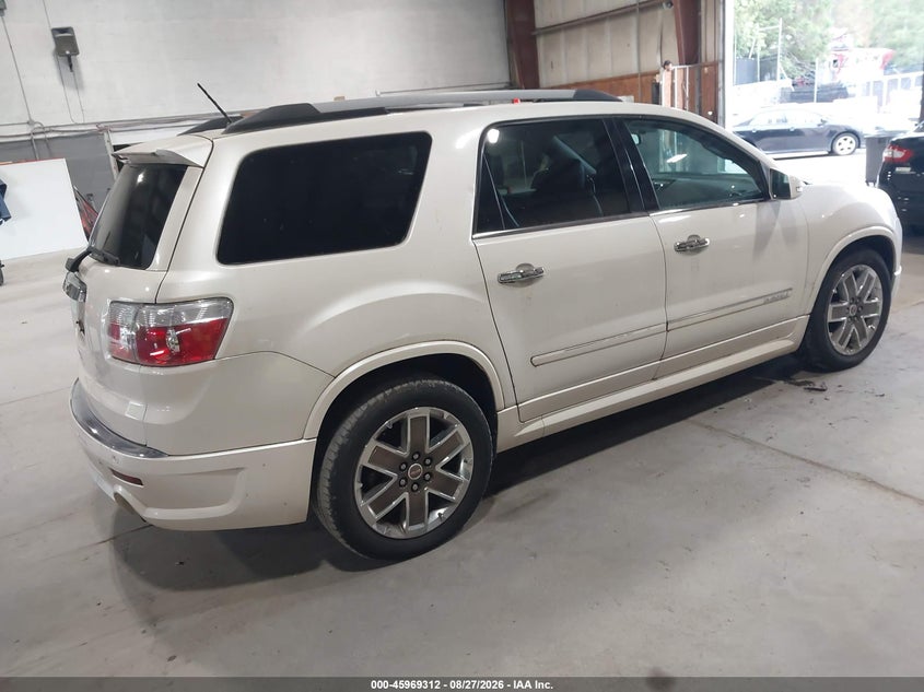 Vin: 1gkkvted9bj405721, lot: 46468531, gmc acadia denali 20114