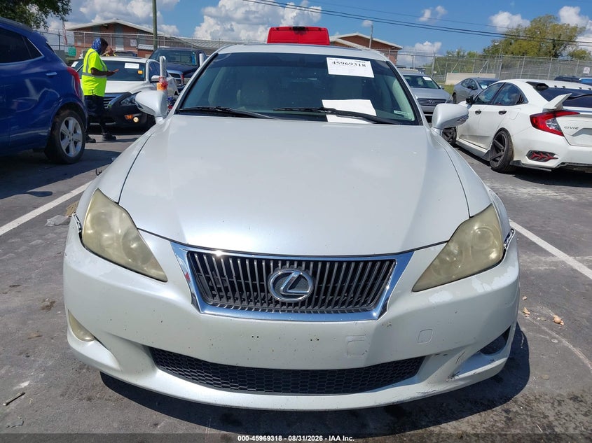 LEXUS IS 250 2010 VIN JTHBF5C23A5109251