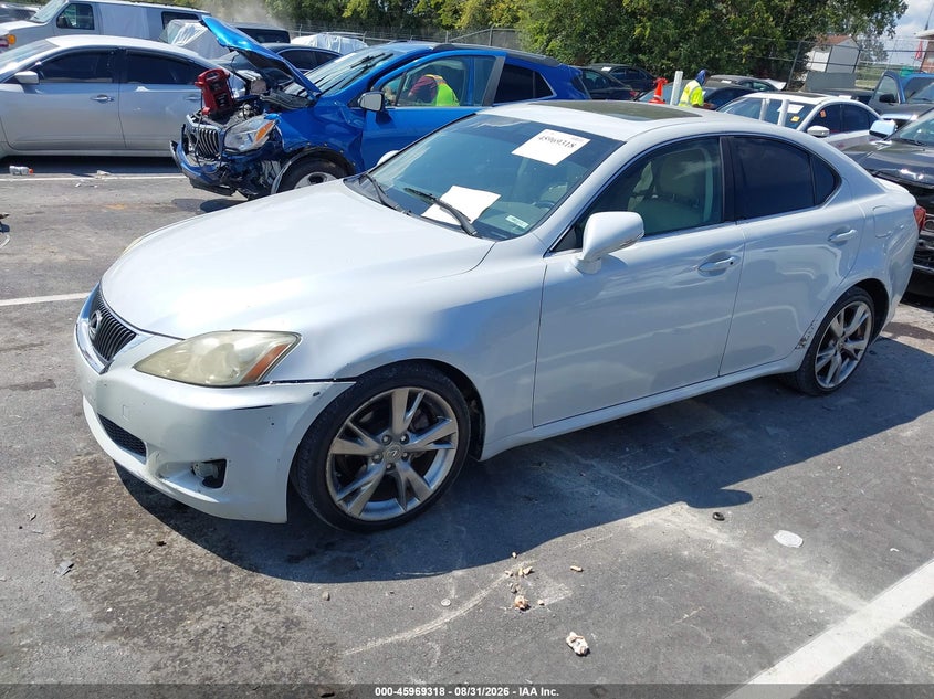2010 LEXUS IS 250 auction photo 2