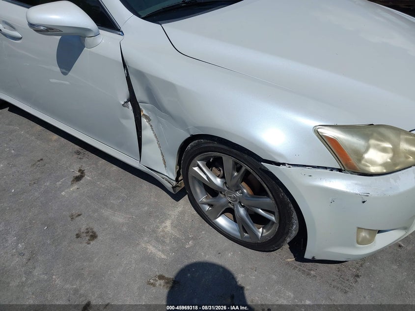 2010 LEXUS IS 250 auction photo 6