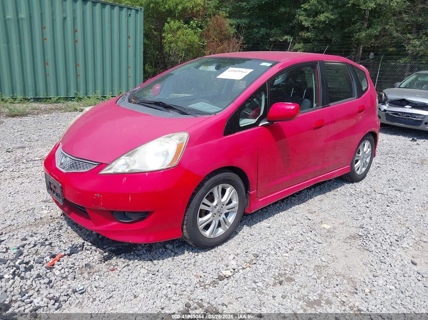 2009 Honda Fit, Звичайний знос, IAAI, VIN JHMGE88409S021050 — фото 2