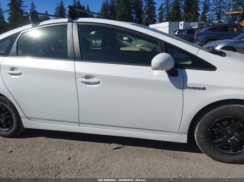 2012 TOYOTA PRIUS HATCHBACK 1.8L I-4 DOHC, VVT, REGULAR , 98HP