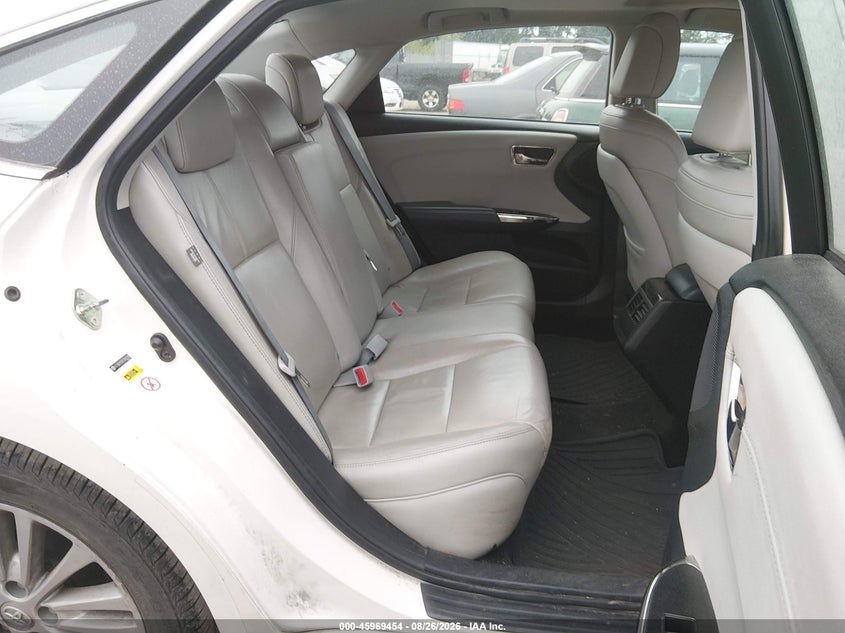 2015 TOYOTA AVALON SEDAN 2.5L I-4 DOHC, VVT, 156HP