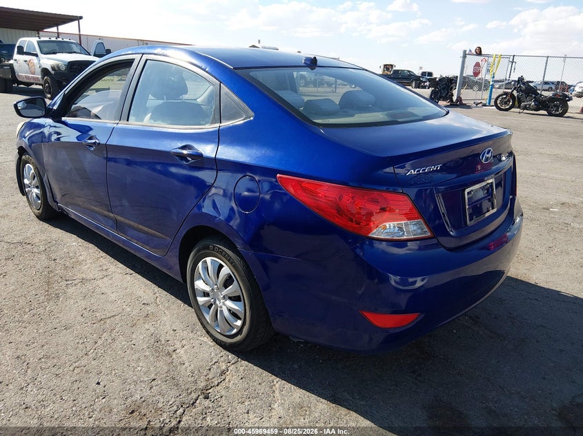 2014 HYUNDAI ACCENT auction photo 3