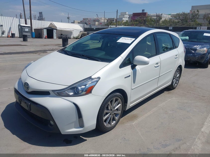 2015 Toyota Prius v (+), Обычный износ, IAAI, VIN JTDZN3EU2FJ020145 — фото 2