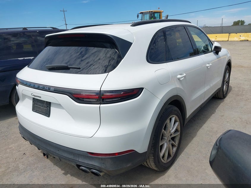 2020 PORSCHE CAYENNE auction photo 4