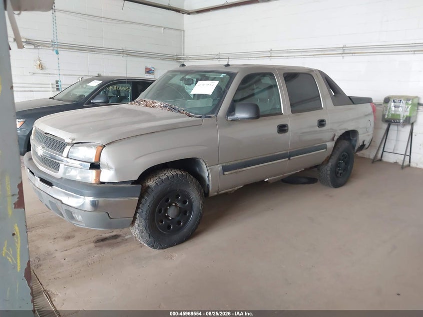 2004 Chevrolet Avalanche, Обычный износ, IAAI, VIN 3GNEK12T04G113565 — фото 2
