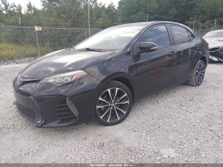 2017 Toyota Corolla, Right Front, IAAI, VIN 5YFBURHE9HP638993 — photo 2