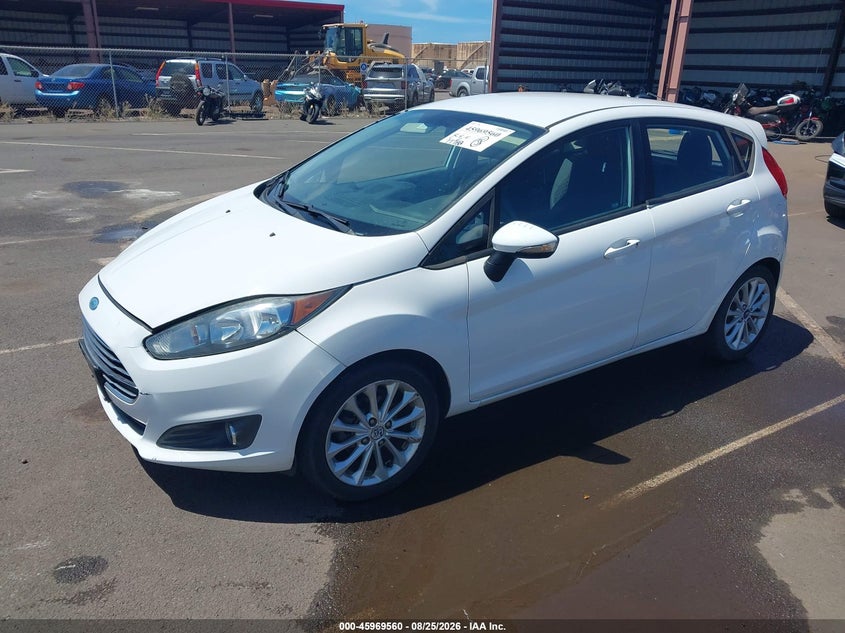 2014 Ford Fiesta, Удар спереди, IAAI, VIN 3FADP4EJ6EM177202 — фото 2