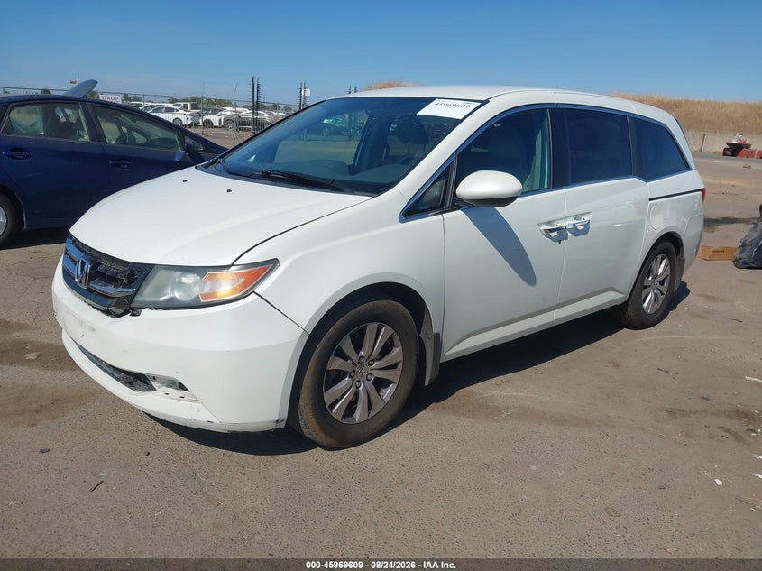 2016 Honda Odyssey, Звичайний знос, IAAI, VIN 5FNRL5H39GB165048 — фото 2