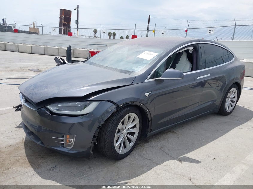 TESLA MODEL X 2018 VIN 5YJXCBE25JF115708