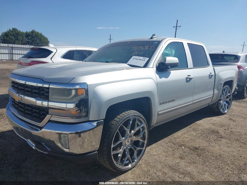 2016 Chevrolet Silverado, Right Rear, IAAI, VIN 3GCPCREC9GG108345 — photo 2