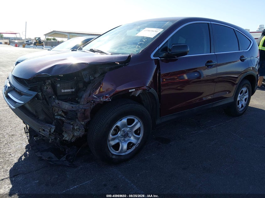 2014 Honda CR-V, Normal Wear & Tear, IAAI, VIN 5J6RM3H35EL021034 — photo 2