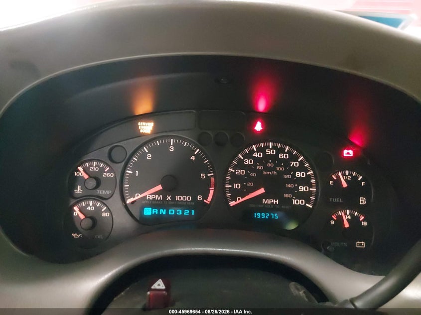 CHEVROLET BLAZER 2004 VIN 1GNDT13X24K158073