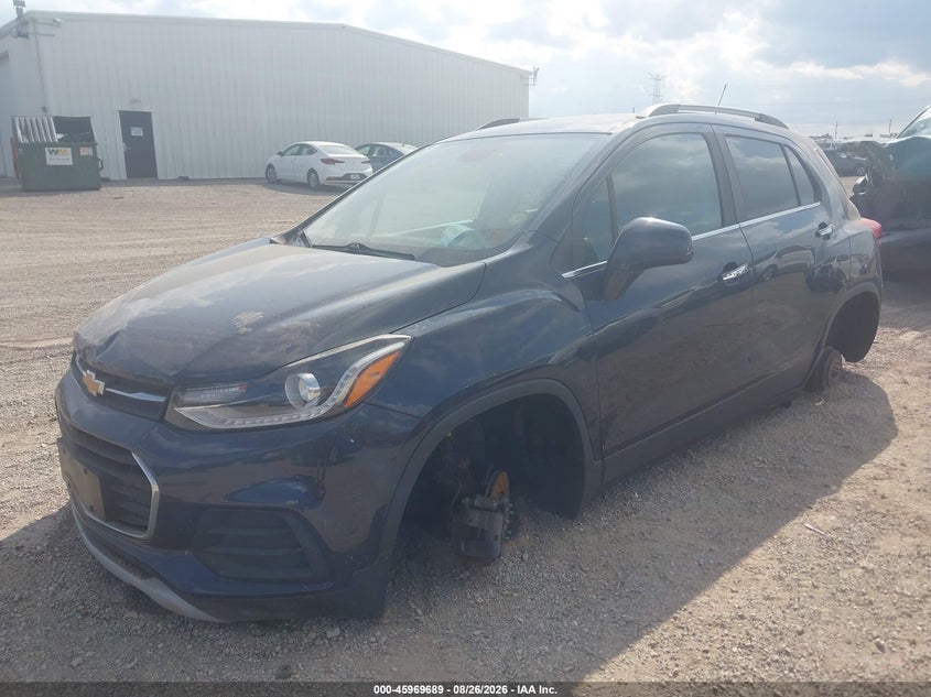 2019 Chevrolet Trax, Угон, IAAI, VIN 3GNCJLSB2KL207786 — фото 2