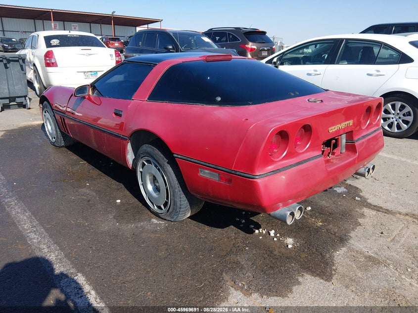 1987 CHEVROLET CORVETTE auction photo 3
