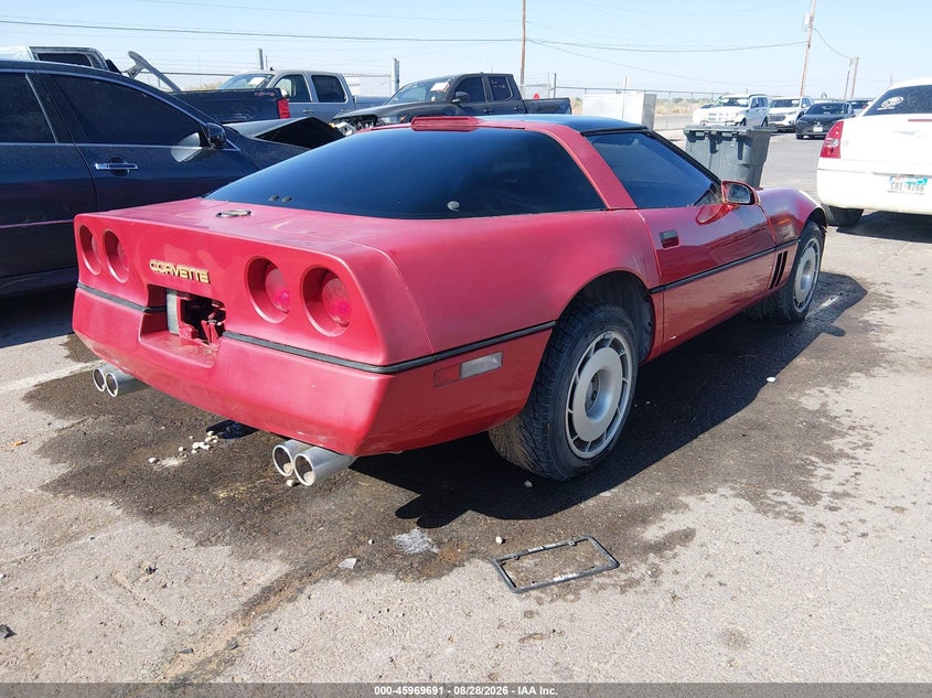 1987 CHEVROLET CORVETTE auction photo 4