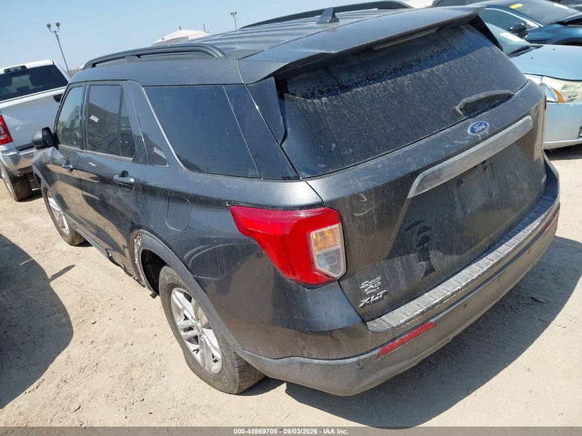 Vin: 1fmsk7dh8lgb52434, lot: 46468923, ford explorer xlt 20203