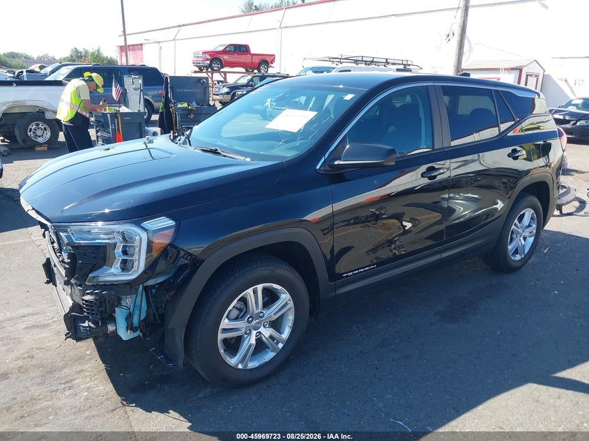 2024 GMC Terrain, Right Side, IAAI, VIN 3GKALTEG1RL384720 — photo 2