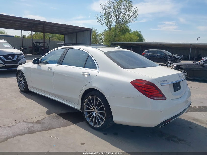 MERCEDES-BENZ S 550 2015 VIN WDDUG8CB9FA163179