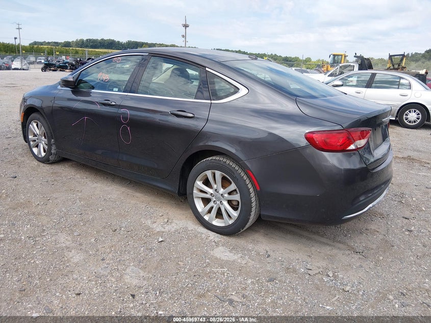 2015 CHRYSLER 200 auction photo 3