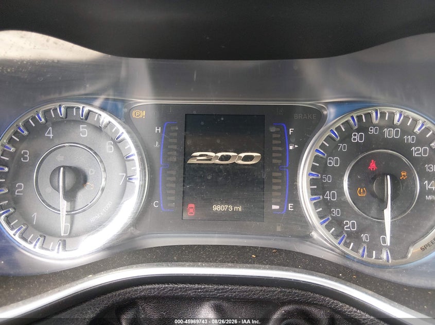 2015 CHRYSLER 200 auction photo 7