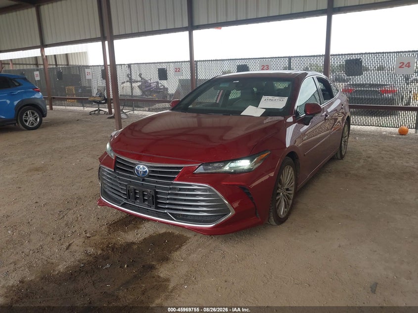 2020 Toyota Avalon, Rear, IAAI, VIN 4T1D21FB9LU017835 — photo 2
