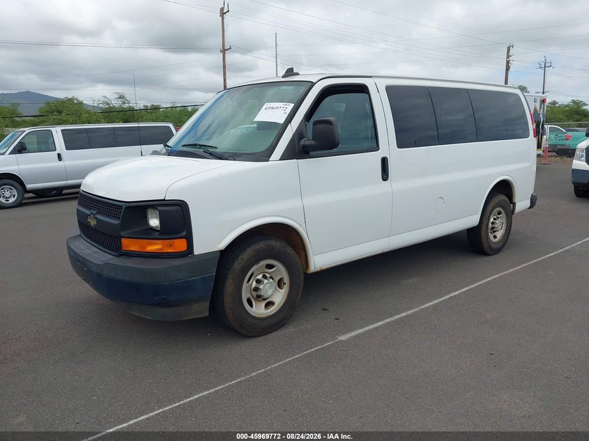2017 Chevrolet Express, Обычный износ, IAAI, VIN 1GAWGEFF0H1300523 — фото 2