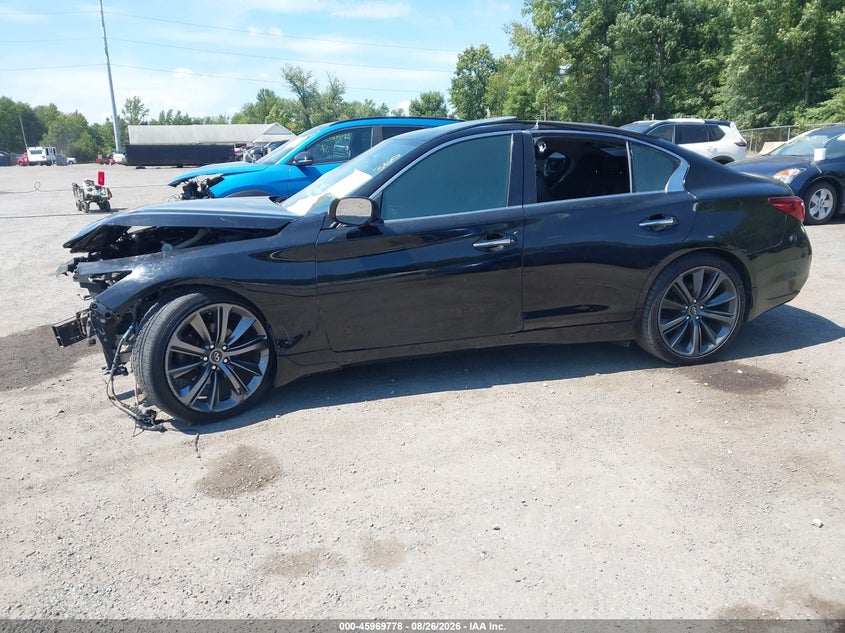 2018 Infiniti Q50, Удар спереду, IAAI, VIN JN1EV7AR2JM432146 — фото 2
