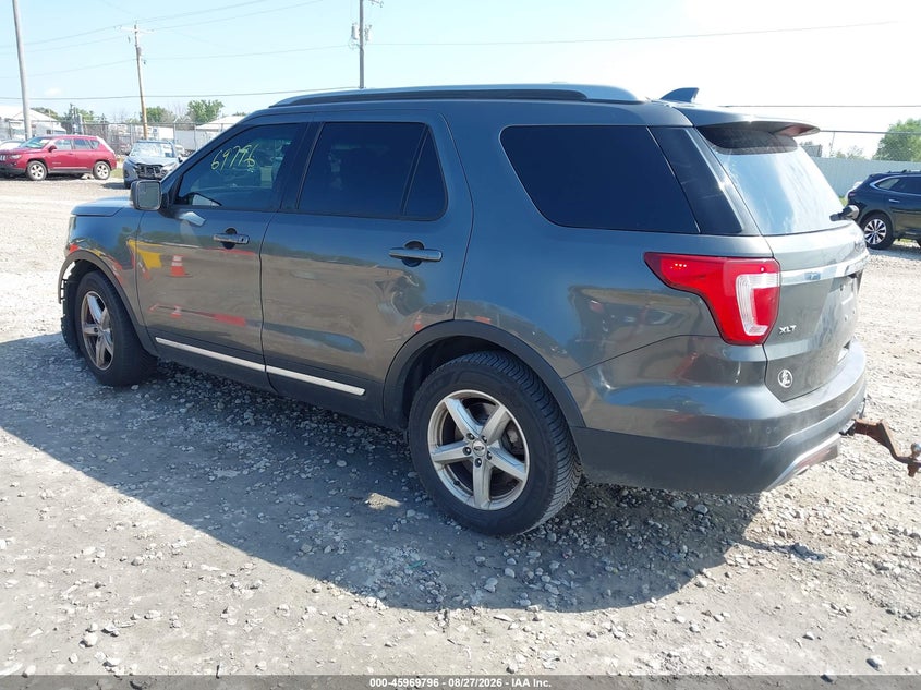 Vin: 1fm5k7d85ggb63068, lot: 46469015, ford explorer xlt 20163