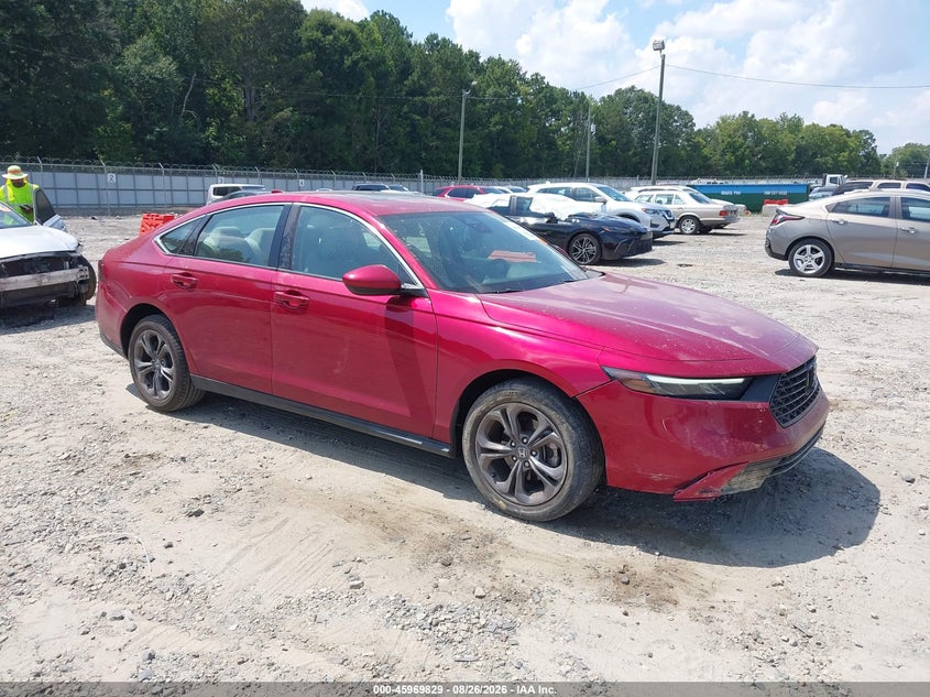 2024 Honda Accord Ex, Left Front, IAAI, VIN 1HGCY1F3XRA028927